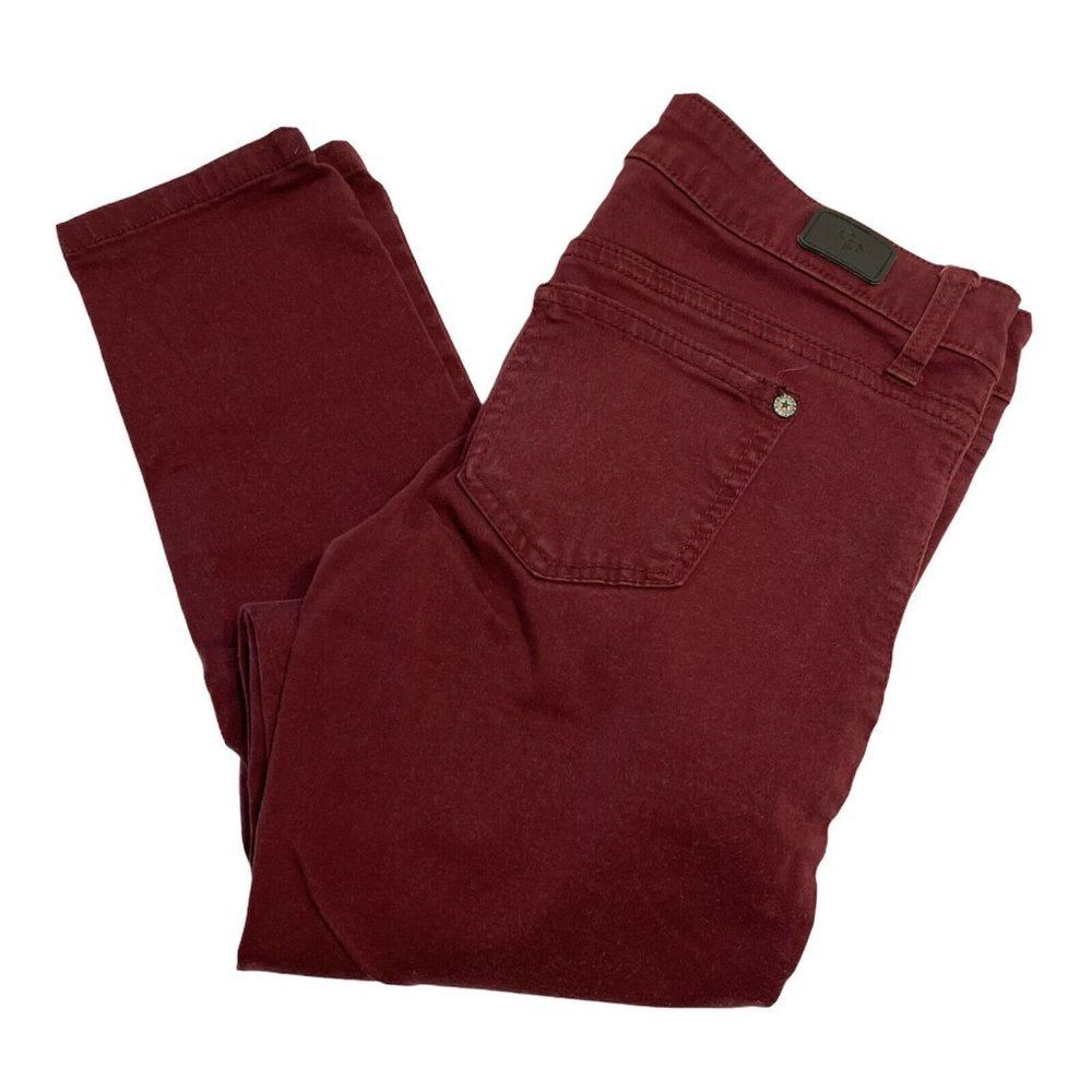 celebrity pink womens 26 x 29 red skinny jeans